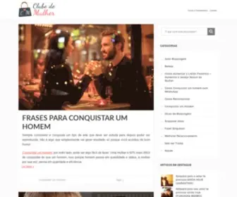 Clubedemulher.com.br(→ Clube de Mulher) Screenshot