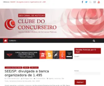 Clubedoconcurseiro.com.br(Clube do Concurseiro) Screenshot