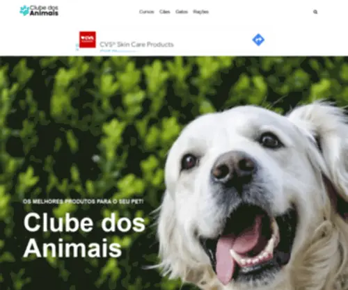 Clubedosanimais.com.br(Clubedosanimais) Screenshot