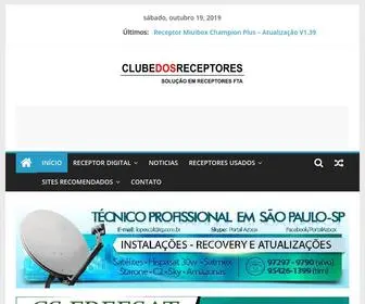 Clubedosreceptores.tv(Clube Dos Receptores) Screenshot