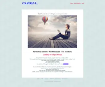 Clubefl.gr(Practise English Online easily) Screenshot