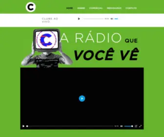 Clubefm885.com(Clube 885) Screenshot