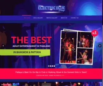 Clubelectricblue.com(Club Electric Blue) Screenshot