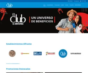 Clubeluniverso.com(El Club EL UNIVERSO) Screenshot