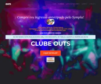 Clubeouts.com.br(CLUBE OUTS) Screenshot