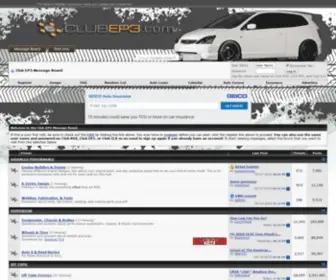 Clubep3.com(Honda Civic Forums) Screenshot