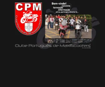 Clubeportuguesmaxiscooters.org(Clube Português de MaxiScooters) Screenshot