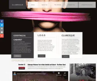 Clubesque.com(Clubesque) Screenshot