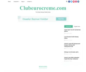 Clubeurocreme.com Screenshot