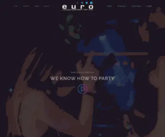 Clubeurotonight.com(Home page 2) Screenshot