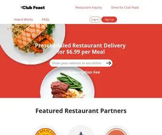 Clubfeast.com(Club Feast) Screenshot