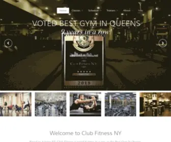 Clubfitnessny.com(Club Fitness Astoria #1 Gym in Queens) Screenshot