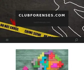 Clubforenses.com(Club Ciencias Forenses) Screenshot