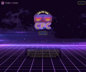 Clubfuncoin.com(CFC) Screenshot