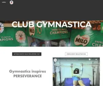 Clubgymnastica.com(Club Gymnastica) Screenshot