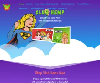 Clubhemp.co(Club Hemp) Screenshot