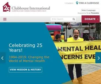 Clubhouse-INTL.org(Clubhouse International) Screenshot