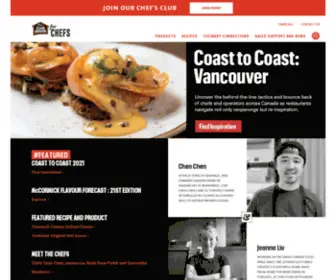 Clubhouseforchefs.ca(From mise) Screenshot