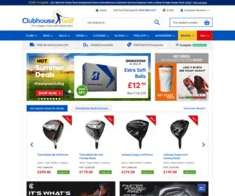 Clubhousegolf.co.uk(Golf Clubs & Golf Equipment) Screenshot