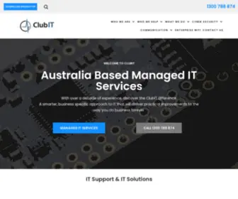 Clubit.net.au(IT Support & IT Solutions) Screenshot