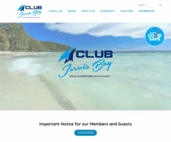 Clubjervisbay.com.au(Always essential within the community) Screenshot