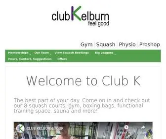 Clubk.co.nz(Club Kelburn) Screenshot