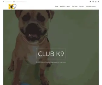 Clubk9Tas.com.au(Hobart doggy day care) Screenshot