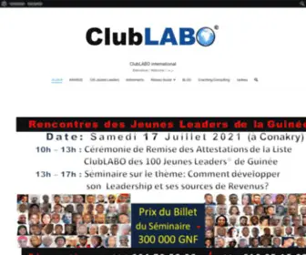 Clublabo.net(ClubLABO international) Screenshot