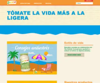 Clubligeresa.es(Tómate la vida más a la ligera) Screenshot