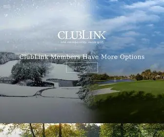 Clublink.ca(One Membership) Screenshot