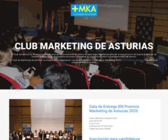 Clubmarketingasturias.com(Club Marketing Asturias :: Implantando buenas prácticas de marketing) Screenshot