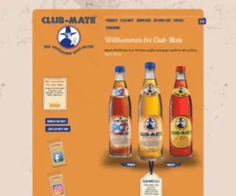Clubmate.de(Der prickelnde Mate) Screenshot