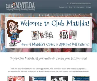 Clubmatilda.com(And 14.5) Screenshot