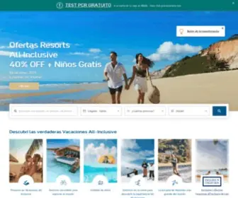 Clubmed.com.ar(Resorts All Inclusive de lujo) Screenshot