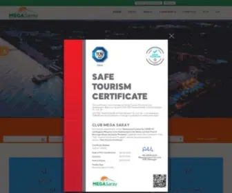 Clubmegasaray.com(Located in Belek which) Screenshot