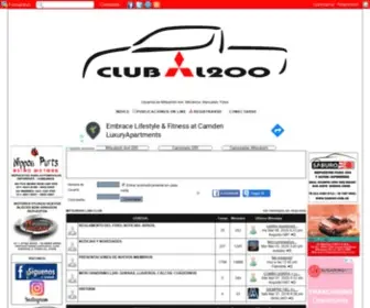 Clubmitsul200.com(CLUB MITSUBISHI L200) Screenshot