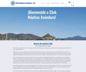 Clubnauticoavandaro.org(Inicio) Screenshot