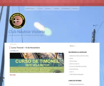 Clubnauticovictoria.org(Club Nautico Victoria) Screenshot