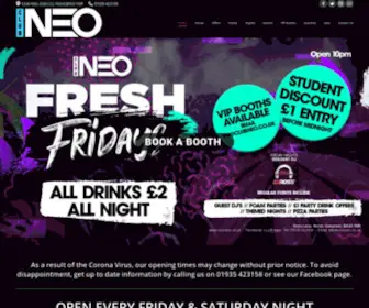 Clubneo.co.uk(Club Neo) Screenshot