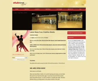 Clubonestudio.com(Club One Studio) Screenshot