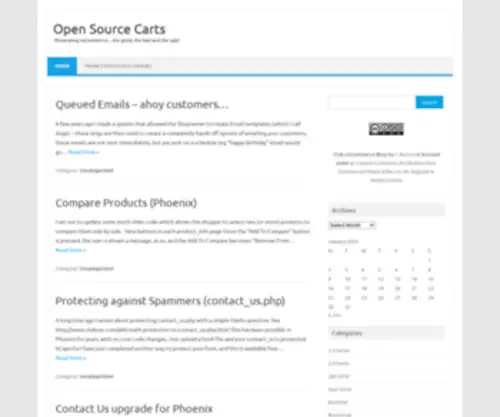 Clubosc.com(Open Source Carts) Screenshot