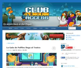 Clubpenguinaccess.com(Trucos y Códigos de Club Penguin 2014) Screenshot