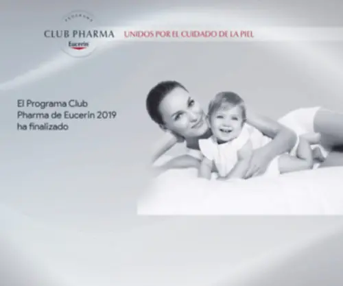 Clubpharmaeucerin.es(Productos para el cuidado de todo tipo de pieles) Screenshot