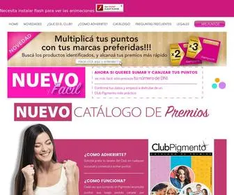 Clubpigmento.com.ar(Perfumerías) Screenshot