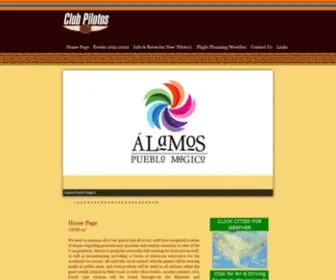 Clubpilotos.com(The concept of having the aviation market being the primary focus of our efforts ultimately would inc) Screenshot