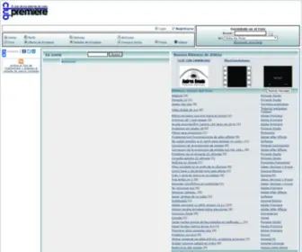 Clubpremiere.com.ar(El club de los editores de video) Screenshot