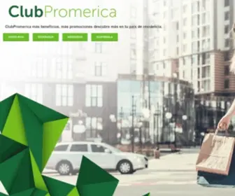 Clubpromerica.com(Club Promerica) Screenshot