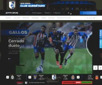 ClubQueretaro.com(Siempre Gallos) Screenshot