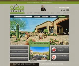 Clubrealty-AZ.com(Your Scottsdale Golf Home Specialist) Screenshot