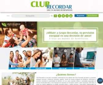 Clubrecordar.com(Club Recordar) Screenshot